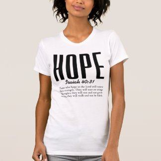 Hoop – Jesaja 40:31 Christelijk T-shirt