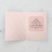 Hoop, Joy, vredes-aanmoedigingskaart Kaart (Binnen)