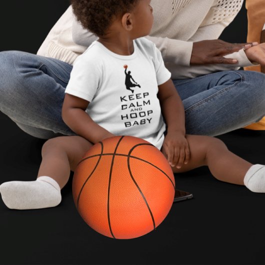 HOOP KALM EN HOOP BABY BASEKETBALL ROMPER