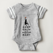 HOOP KALM EN HOOP BABY BASEKETBALL ROMPER (Voorkant)