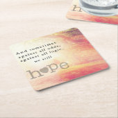 Hoop Kartonnen Onderzetters (Schuin)