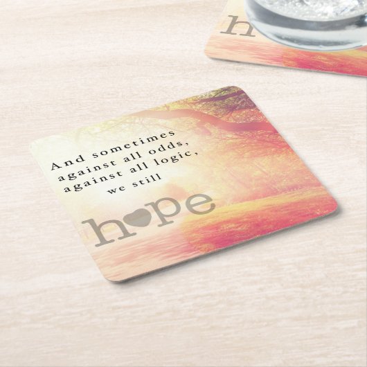 Hoop Kartonnen Onderzetters (Schuin)