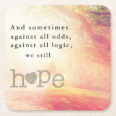 Hoop Kartonnen Onderzetters (Voorkant)