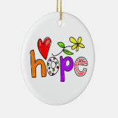 Hoop Keramisch Ornament (Rechts)