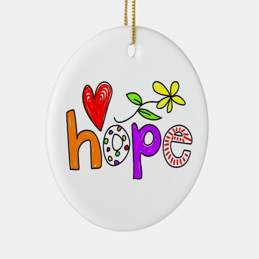 Hoop Keramisch Ornament (Rechts)