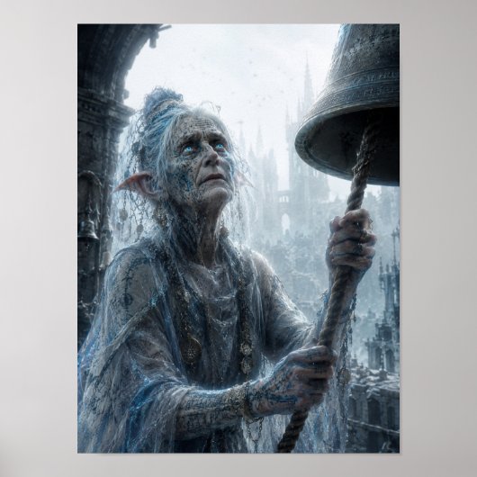 Hoop / Klokkenluider / Stille Kathedraal Poster (Voorkant)