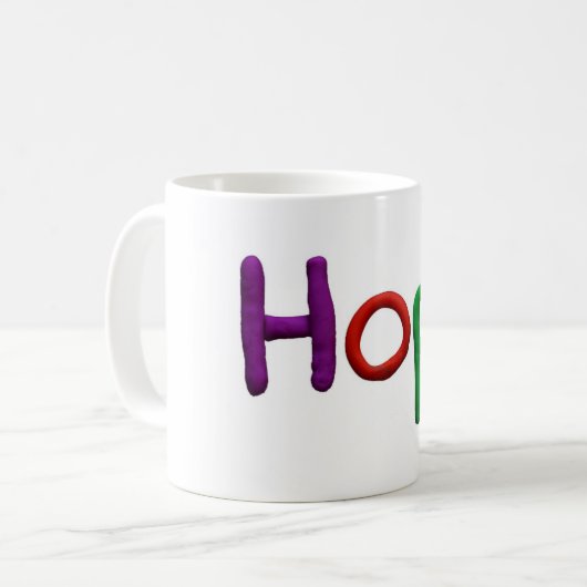 Hoop Koffiemok (Voorkant links)