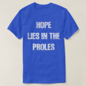Hoop leeft in de prolen 1 t-shirt (Design voorkant)