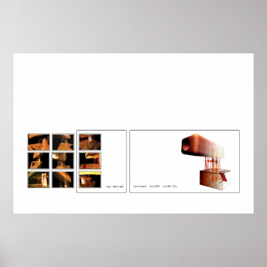 hoop: licht versus donker poster (Voorkant)