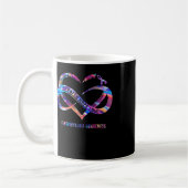 Hoop Liefde Fibromyalgie Bewustzijn 2 Koffiemok (Links)