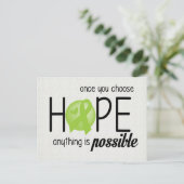 Hoop (Limoen) Briefkaart (Staand voorkant)