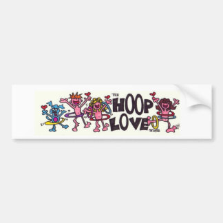 Hoop Love Bumpersticker