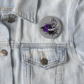 Hoop Lupus Vlinder Ronde Button 5,7 Cm (In situ)