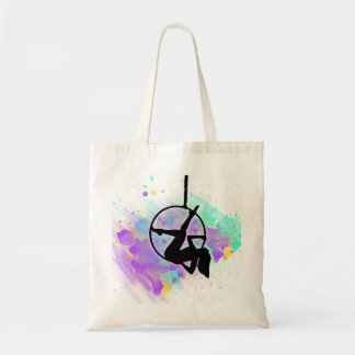 Hoop Lyra Dancer Aerislist pose in silhouette Tote Bag