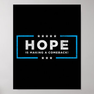 Hoop maakt comeback Kamala Harris Wheimer 20 Poster