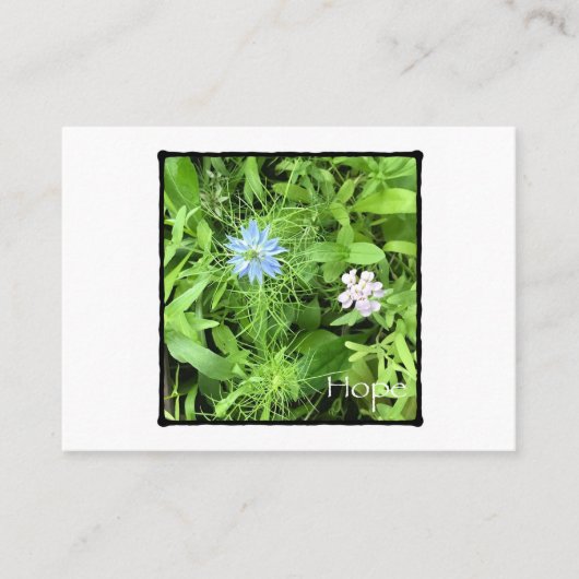 Hoop machtig visitekaartje (Voorkant)