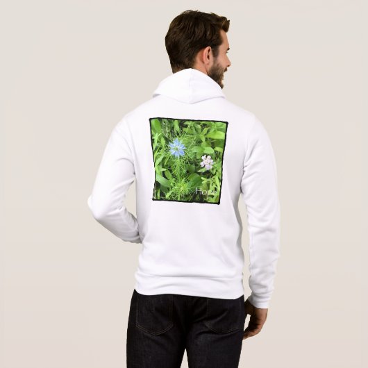 Hoop Mannen Hoodie (Achterkant volledig)