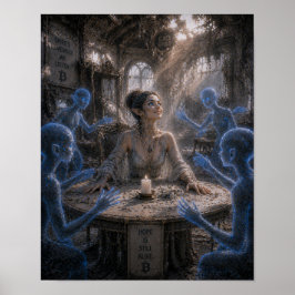 Hoop / Medium / Verlaten Spiritualismesalon Poster