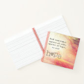 Hoop Notitieboek (Binnen)