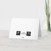 Hoop om thuis te zijn voor Kerstmis Kaart (Achterkant)