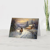 Hoop om thuis te zijn voor Kerstmis Kaart (Voorkant)