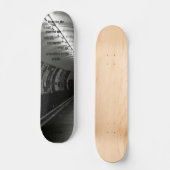 Hoop op de beste... - Gepersonaliseerd Persoonlijk Skateboard (Voorkant)
