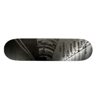 Hoop op de beste... - Gepersonaliseerd Persoonlijk Skateboard