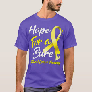 Hoop op een crème kinderkanker516 t-shirt