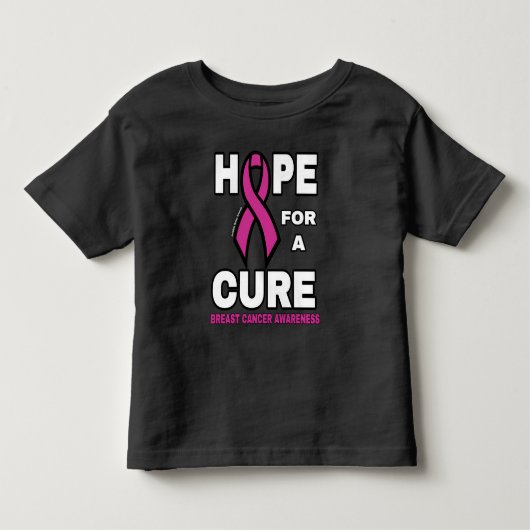 Hoop op een Cure... borstkanker Kinder Shirts (Voorkant)
