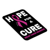 Hoop op een Cure... borstkanker Magneet (Rechterzijde)
