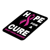 Hoop op een Cure... borstkanker Magneet (Linkerzijde)