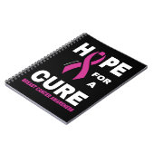 Hoop op een Cure... borstkanker Notitieboek (Linkerzijde)