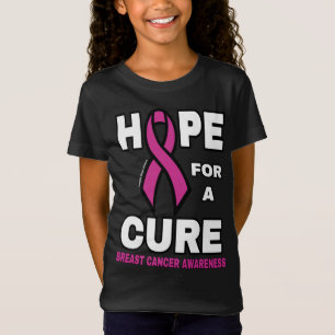 Hoop op een Cure... borstkanker T-shirt