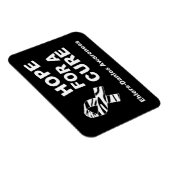 Hoop op een Cure EDS Zebra Ribbon Flexible Magnet Magneet (Rechterzijde)