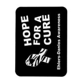 Hoop op een Cure EDS Zebra Ribbon Flexible Magnet Magneet (Verticaal)