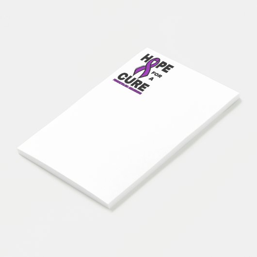 Hoop op een Cure...Fibro Post-it® Notes (Schuin)