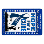 Hoop op een CURE magneet (Horizontaal)