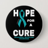 Hoop op een Cure...TN Ronde Button 7,6 Cm (Voorkant)