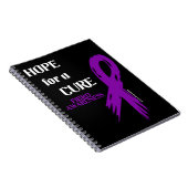 Hoop op een Cure/Torn Ribbon...Fibro Notitieboek (Rechterzijde)