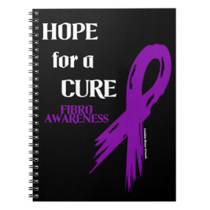 Hoop op een Cure/Torn Ribbon...Fibro Notitieboek