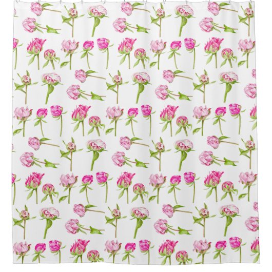 Hoop op een douchergordijn douchegordijn (Voorkant)