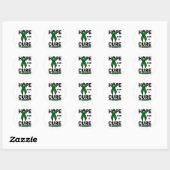 Hoop op een echte TBI Ronde Sticker (Vel)