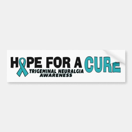 Hoop Op Een Genezing...TN Bumpersticker (Voorkant)