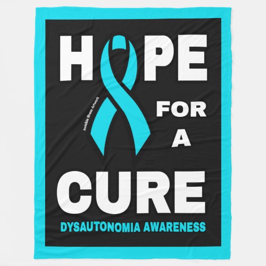 Hoop op een kuur... Dysautonomia Fleece Deken (Voorkant)