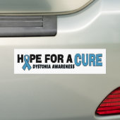 Hoop op een kuur... dystonie bumpersticker (Op auto)