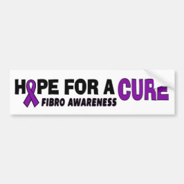 Hoop op een kuur...Fibro Bumpersticker