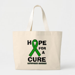 Hoop op een kuur... maag grote tote bag