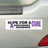 Hoop op een kuur... Sarcoïdose Bumpersticker (Op auto)