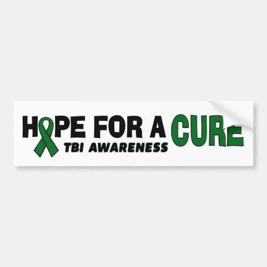 Hoop op een kuur...TBI Bumpersticker (Voorkant)