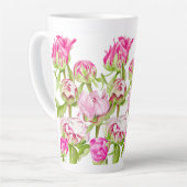 Hoop op een Mok met grote latte (Linkerhoek)